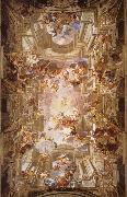 Andrea Pozzo The apotheosis of St. lgnatius china oil painting reproduction